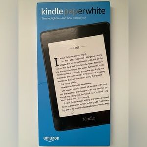 New Kindle Paperwhite Waterproof